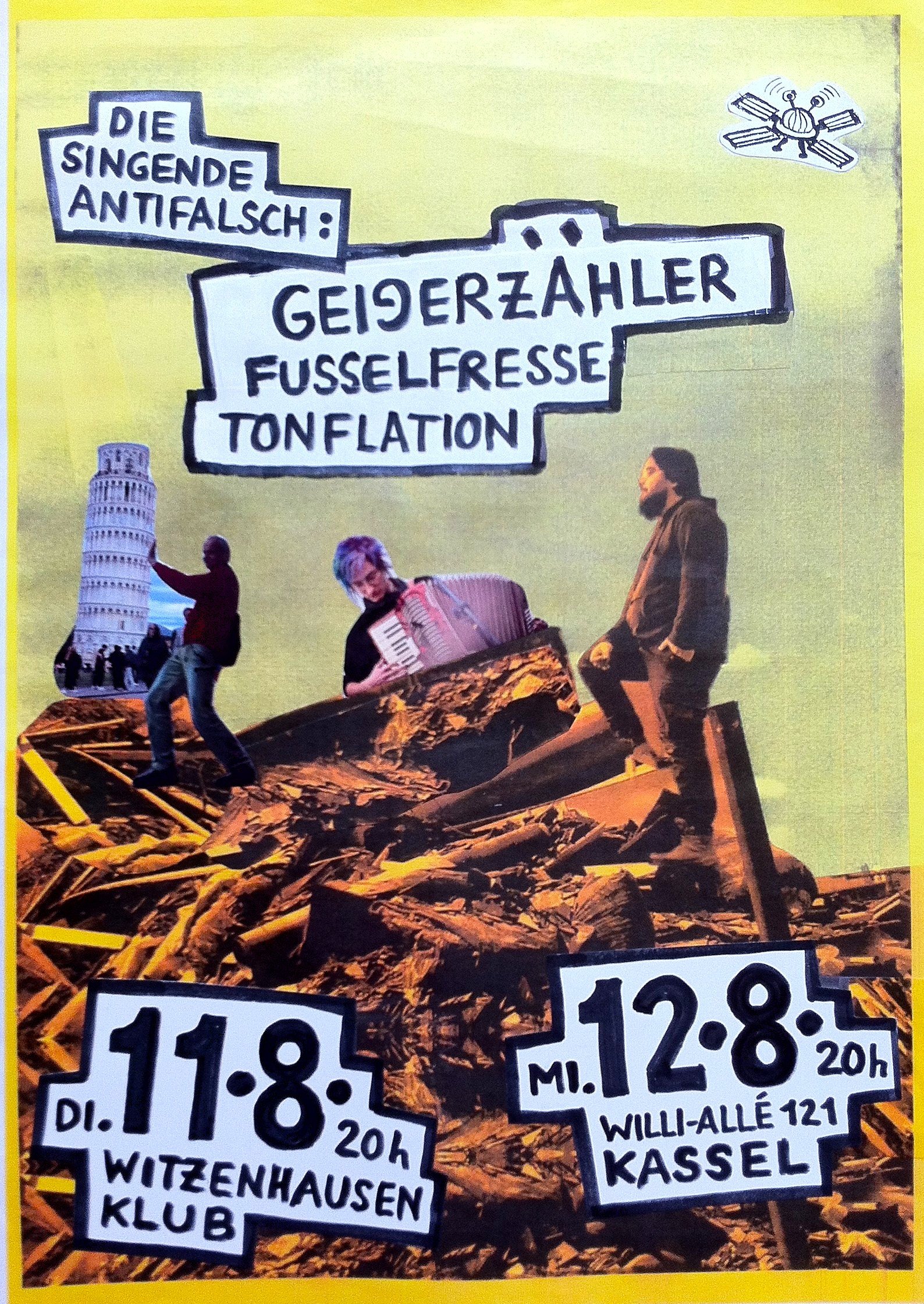 Konzerte: Die singende Antifalsch!